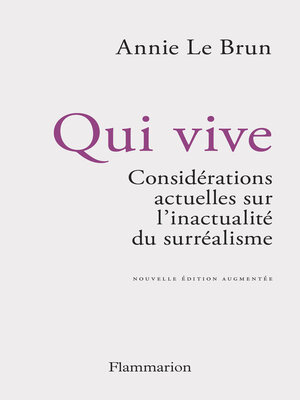 cover image of Qui vive
